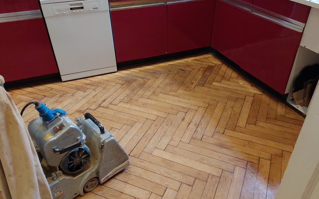 Parquet Floor Sanding South West London – Sharp Lines, Rich Grain