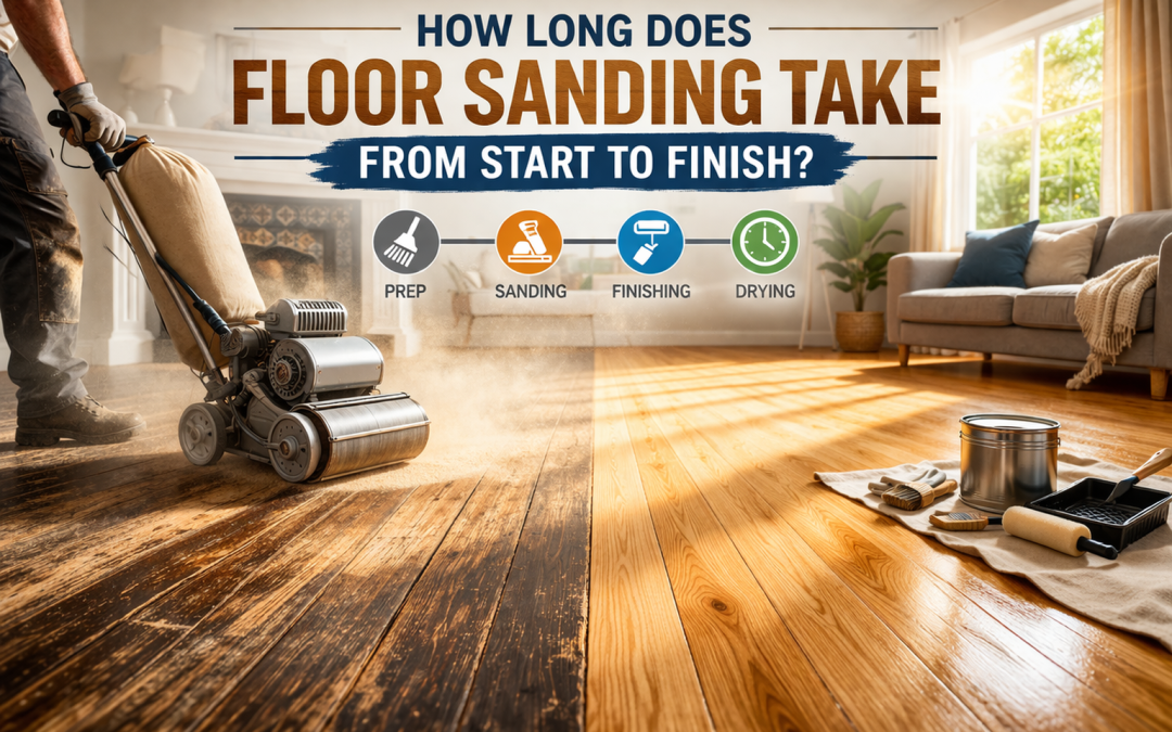 How Long Does Floor Sanding Take From Start to Finish?